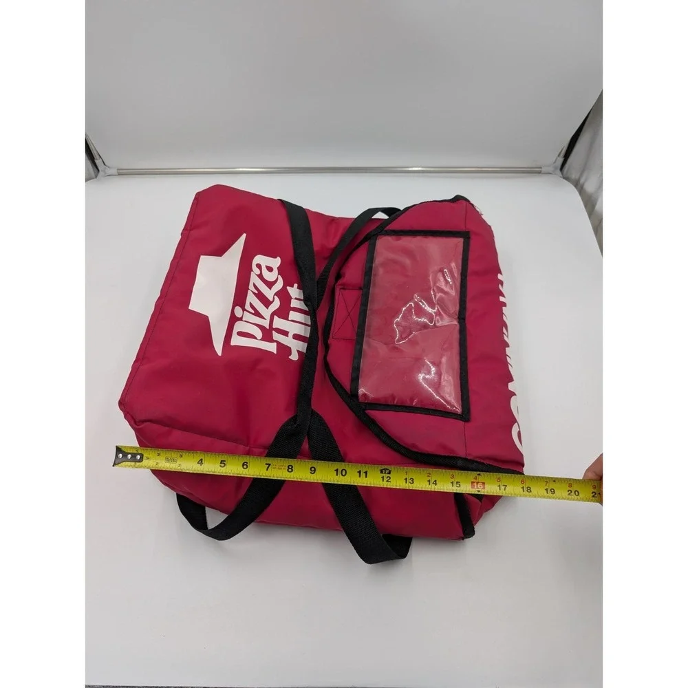 Vintage‎ Pizza Hut Insulated Delivery Bag Comin In Hot Version Red